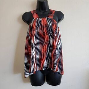 Zara Geometric Tank Top